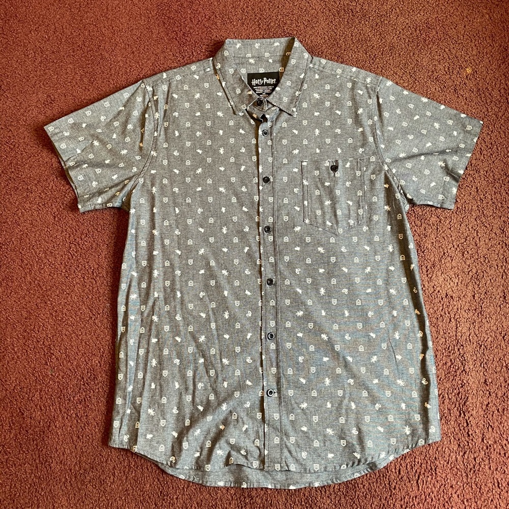 Harry Potter Button Down Shirt